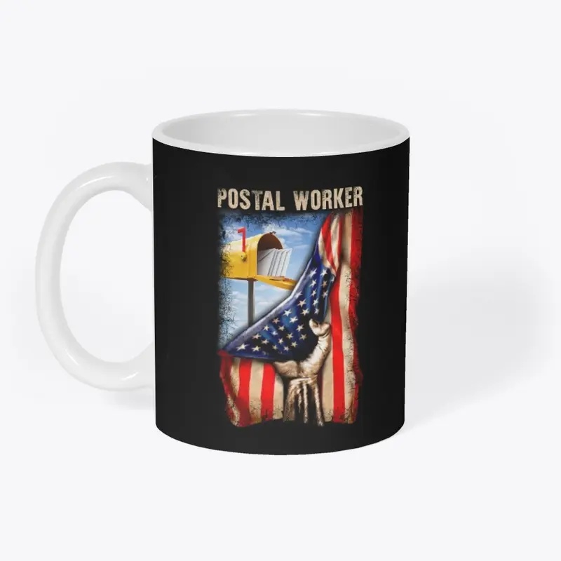 Proud American Postal Worker Shirt 