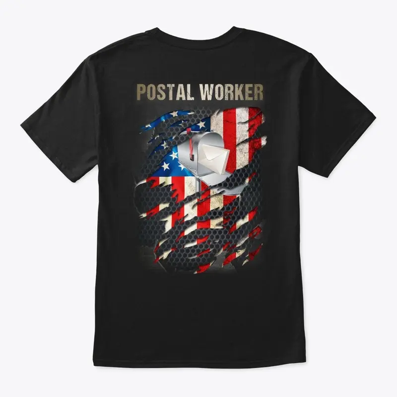 Proud American Postal Worker Shirt 