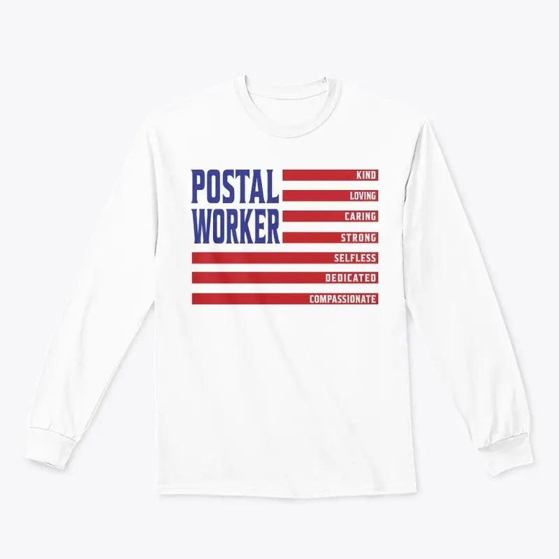 Postal Worker Flag Hoodie 