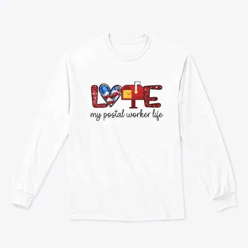 Postal Worker Love Hoodie 