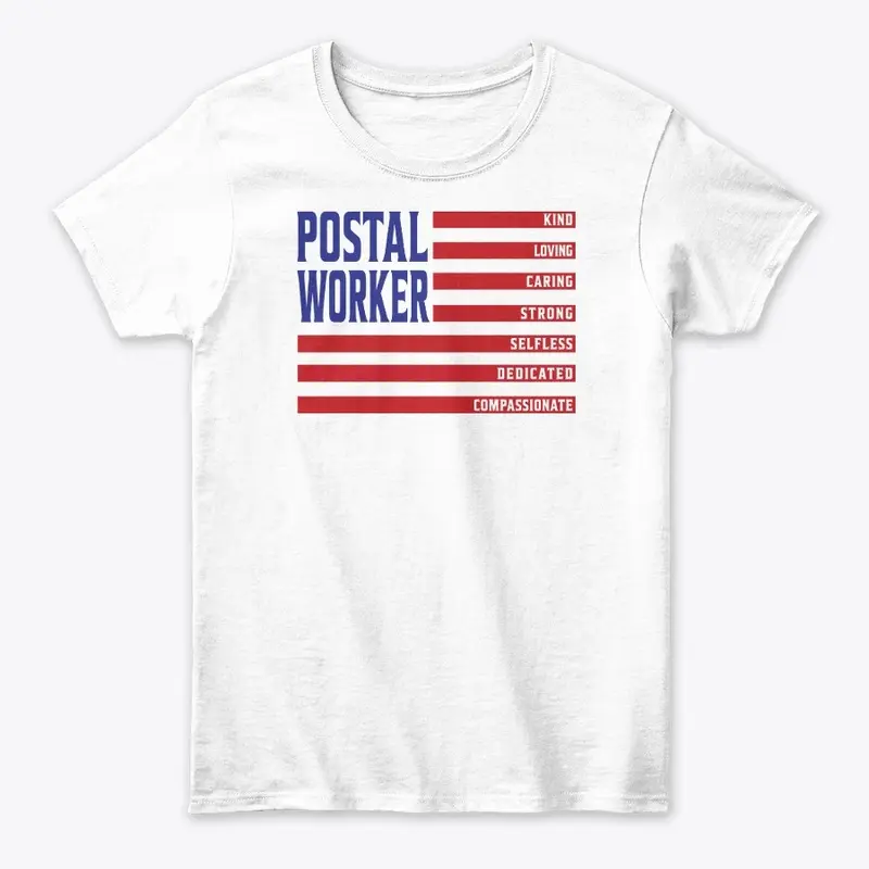 Postal Worker Flag Hoodie 