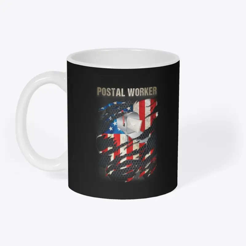 Proud American Postal Worker Shirt 