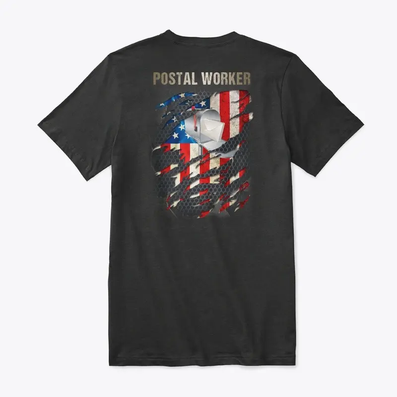 Proud American Postal Worker Shirt 