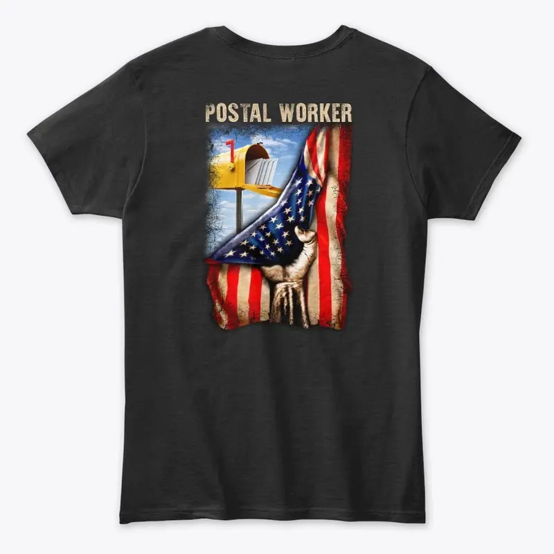 Proud American Postal Worker Shirt 