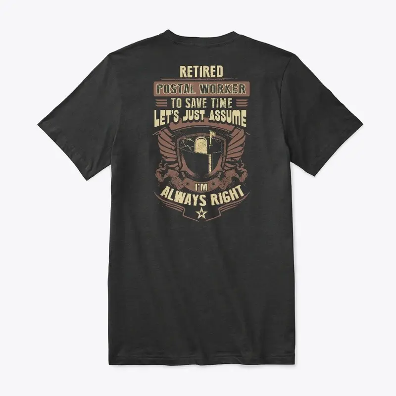 Retired Postal Worker Shirt 