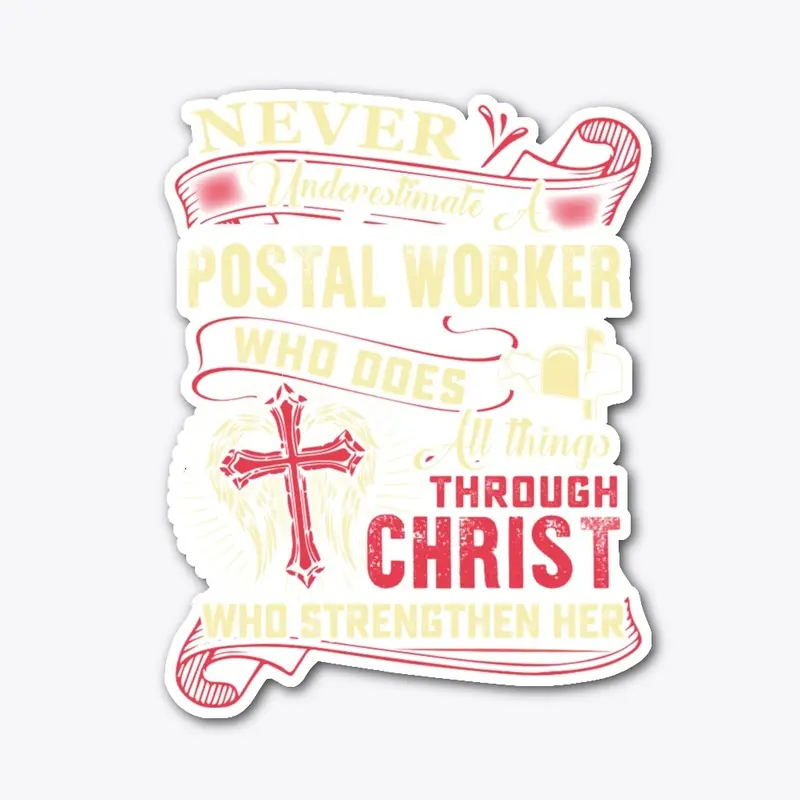 Christ's Favorite Postal Worker Hoodie 