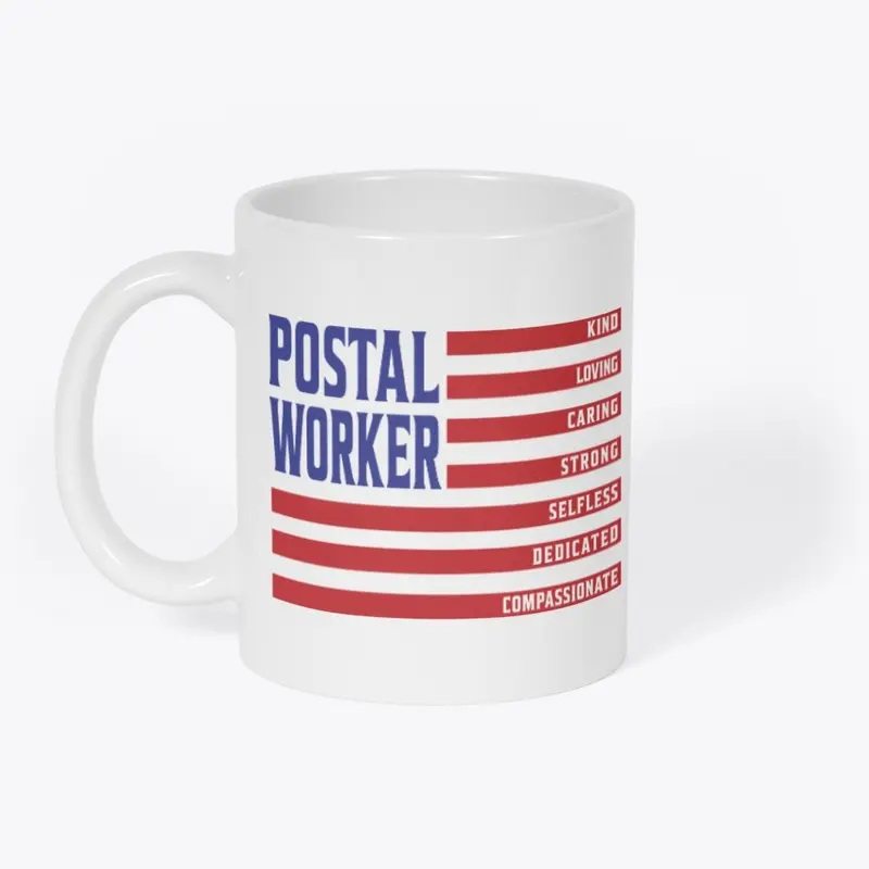 Postal Worker Flag Hoodie 