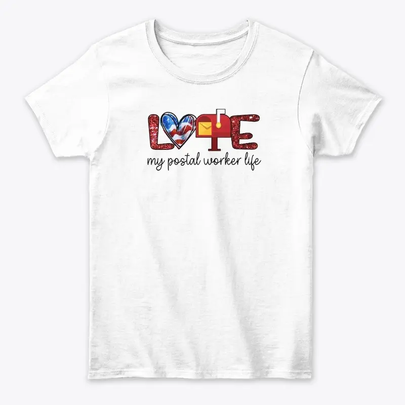 Postal Worker Love Hoodie 