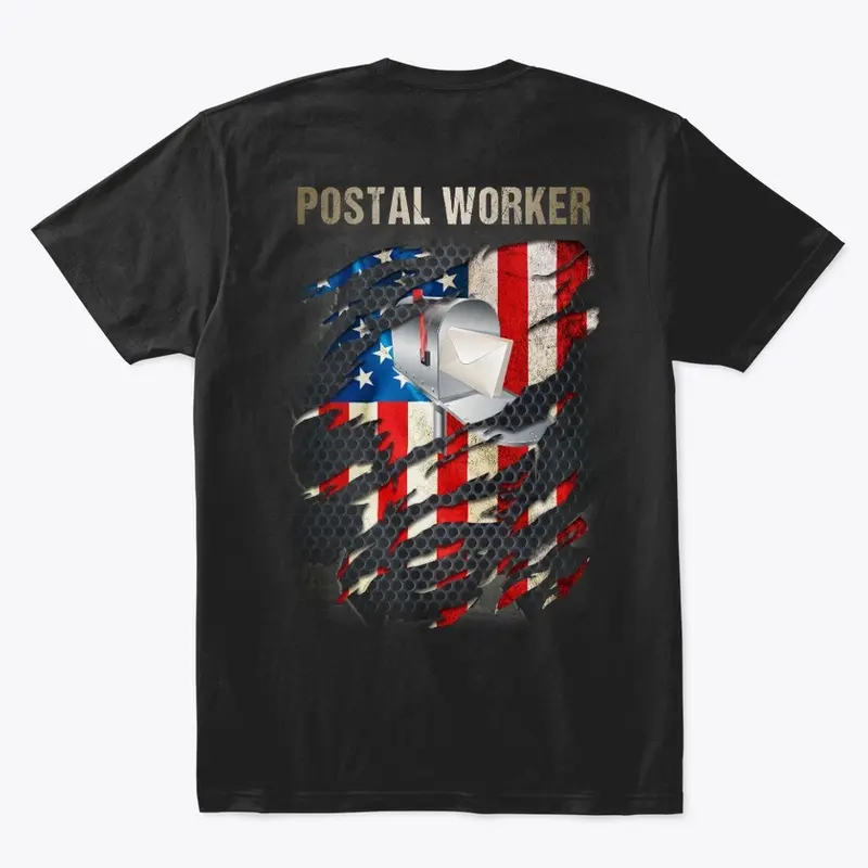 Proud American Postal Worker Shirt 