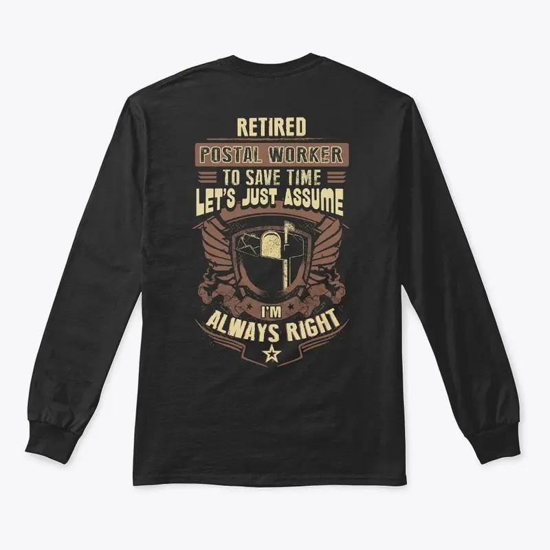 Retired Postal Worker Shirt 