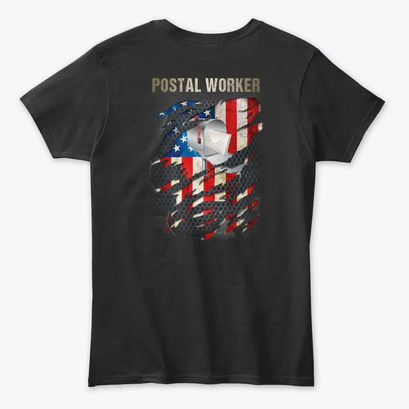 Proud American Postal Worker Shirt 